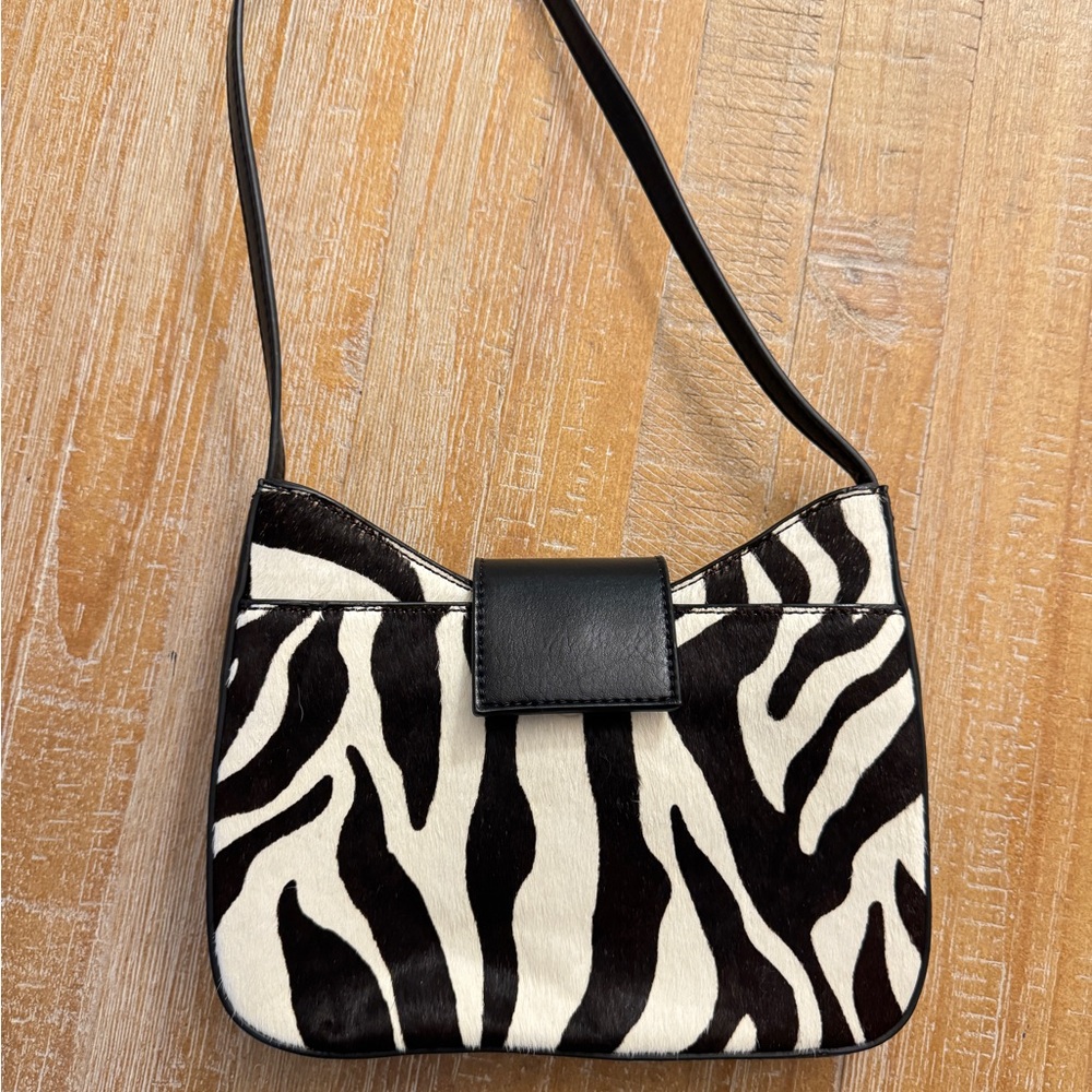 Brandy Melville Animal Print Mini Shoulder Bag